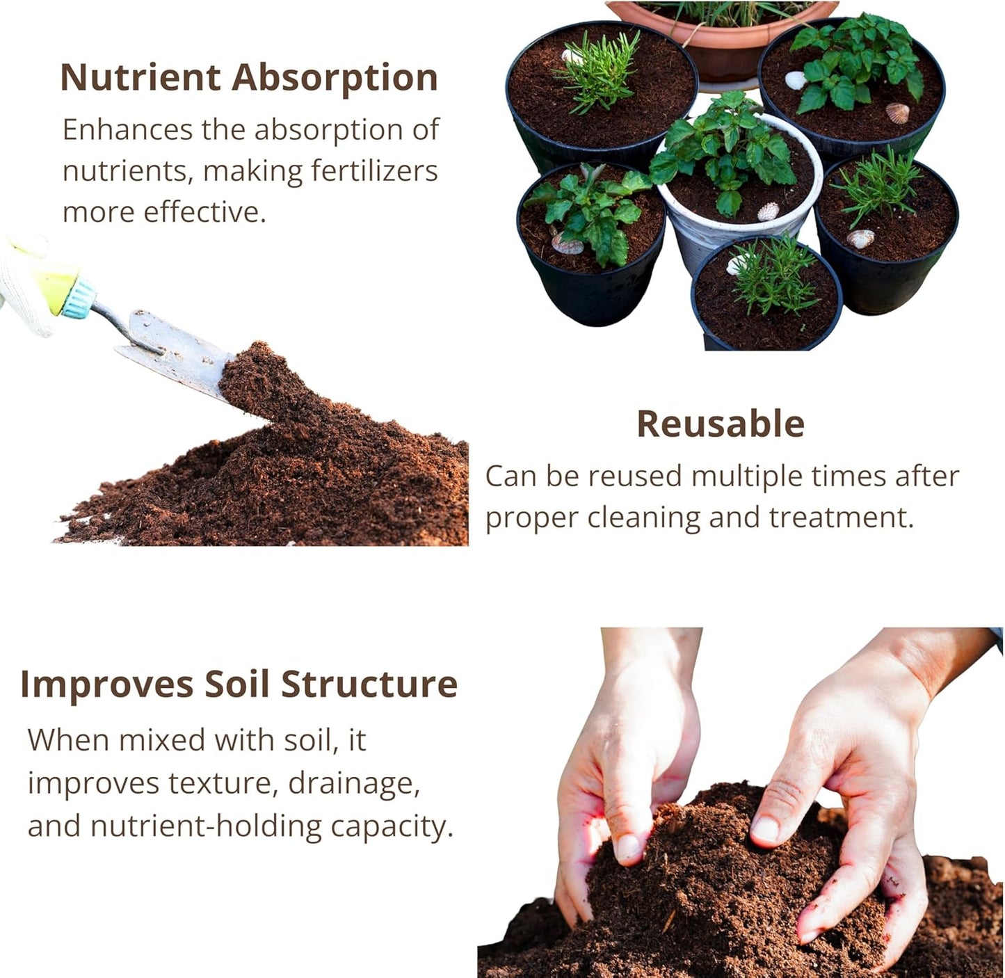 LaLaGreen Indoor Potting Soil (50mm, 50 Pack) Peat Pellets Organic Seed Starter Mix Nutrient Pods Plugs, Compressed Coco Coir for Planting Herbs Plants Flowers and Vegetables Seedlings Outdoor Garden