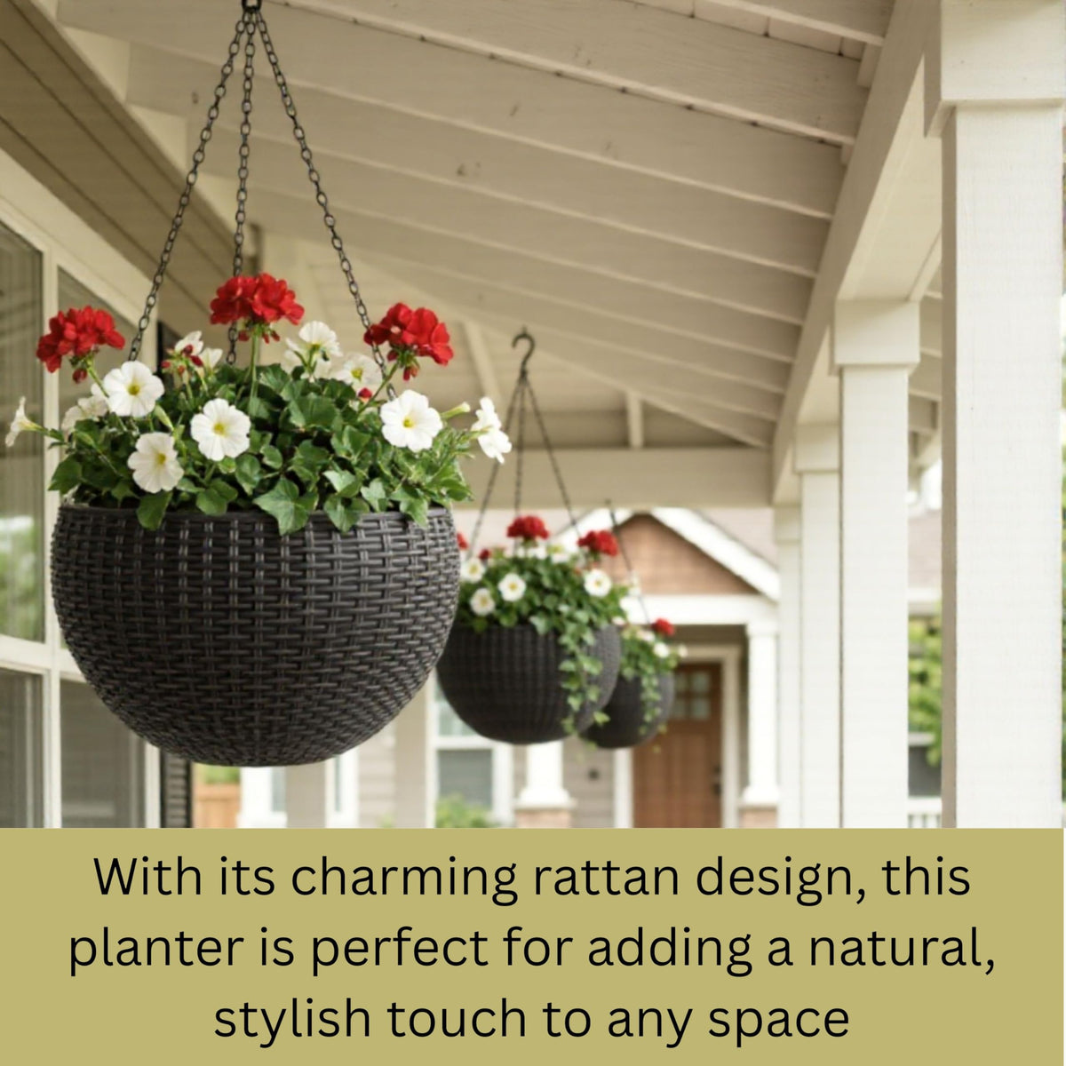 LaLaGreen Self-Watering Hanging Planters