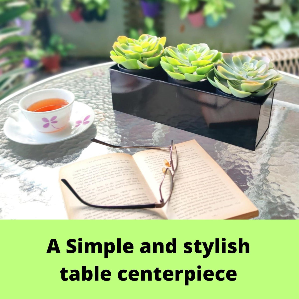 LaLaGreen Metal Wall-Mount Planter Pots