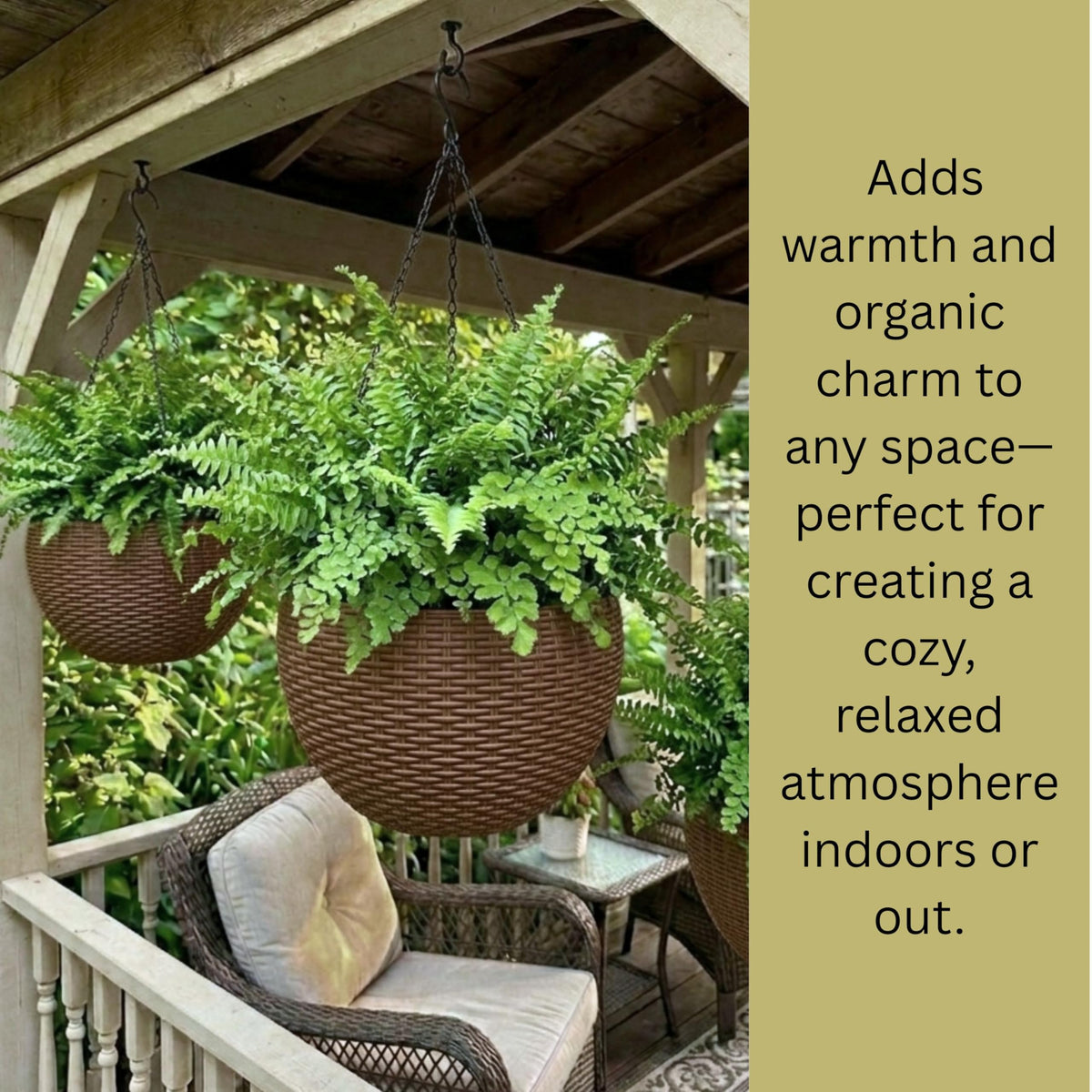 LaLaGreen Self-Watering Hanging Planters