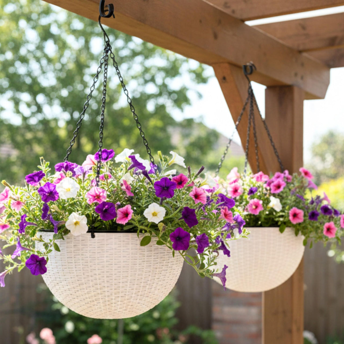 LaLaGreen Self-Watering Hanging Planters