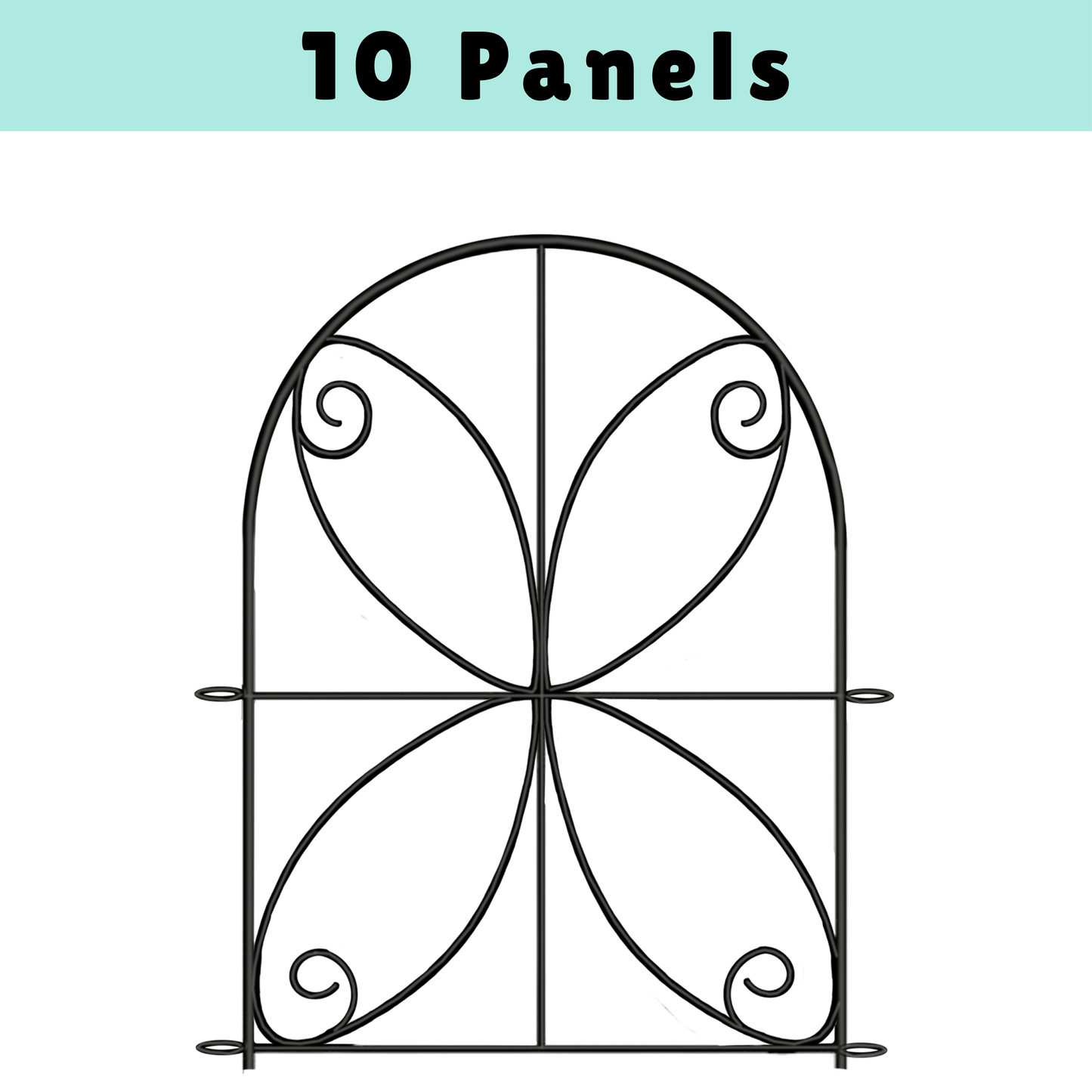 Heart Black 20 Panels