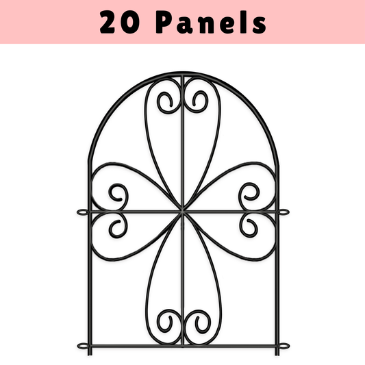 Heart Black 20 Panels