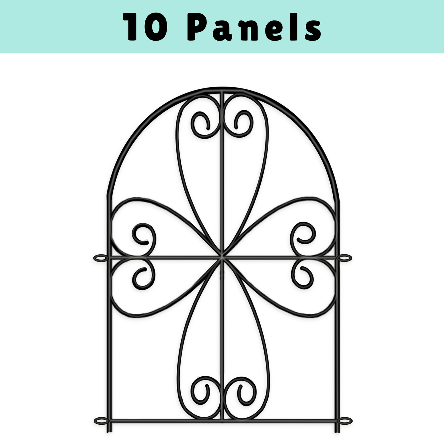 Heart Black 20 Panels