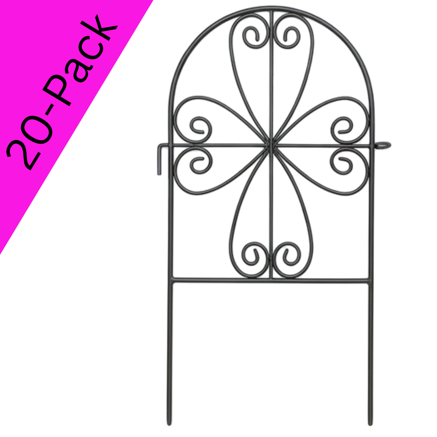 10 Pack Garden Fence